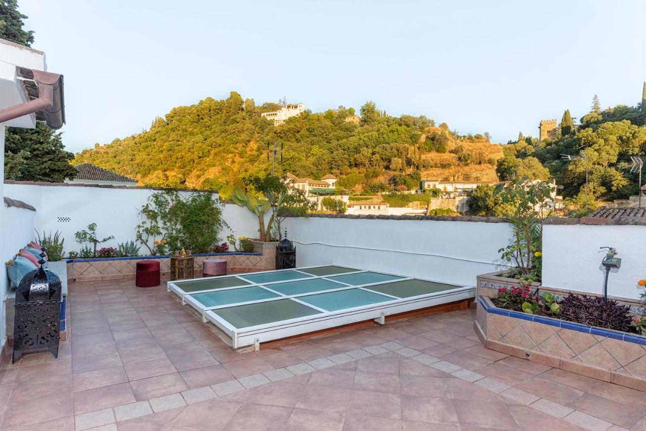 Morayma House Terrace With Views To Alhambra Villa Granada Exterior photo